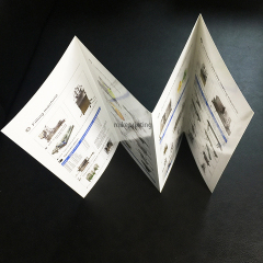 Custom Folding Flyer Leaflet Printing for Business