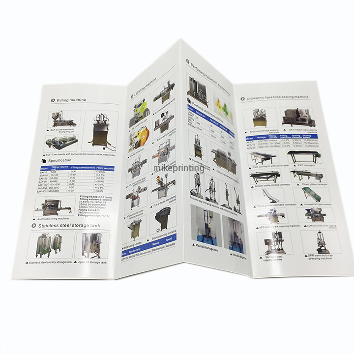 Custom Folding Flyer Leaflet Printing for Business
