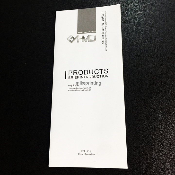 Custom Folding Flyer Leaflet Printing for Business