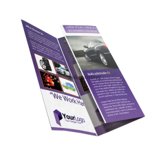 Folding Business Flyer Leaflet Custom Printing