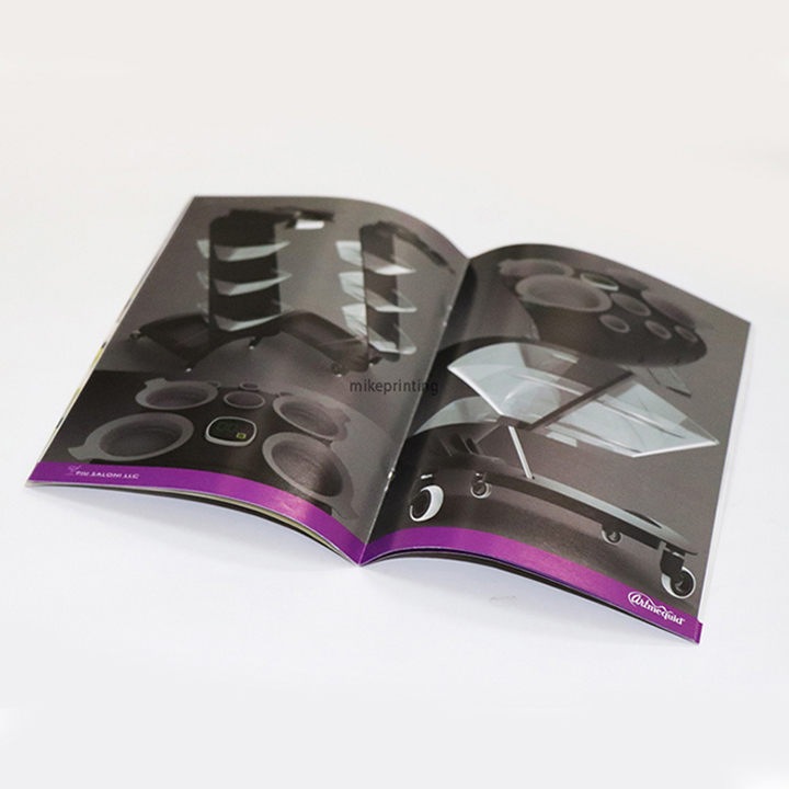 Impression de brochures, dépliants et catalogues personnalisés en couleur pour magazines d'entreprise