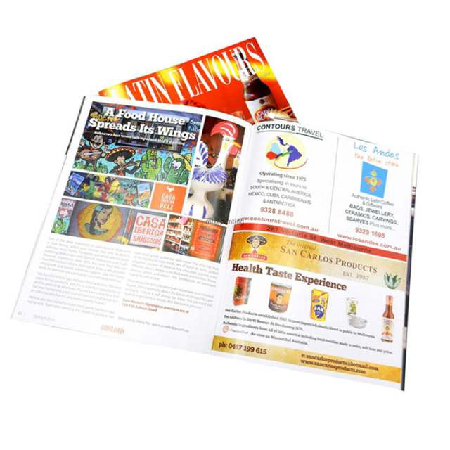 Impression personnalisée de brochures, magazines et livrets en couleur. Impression Mike.