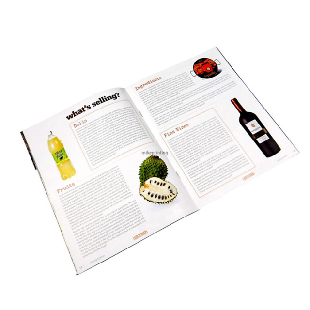 Impression personnalisée de brochures, magazines et livrets en couleur. Impression Mike.