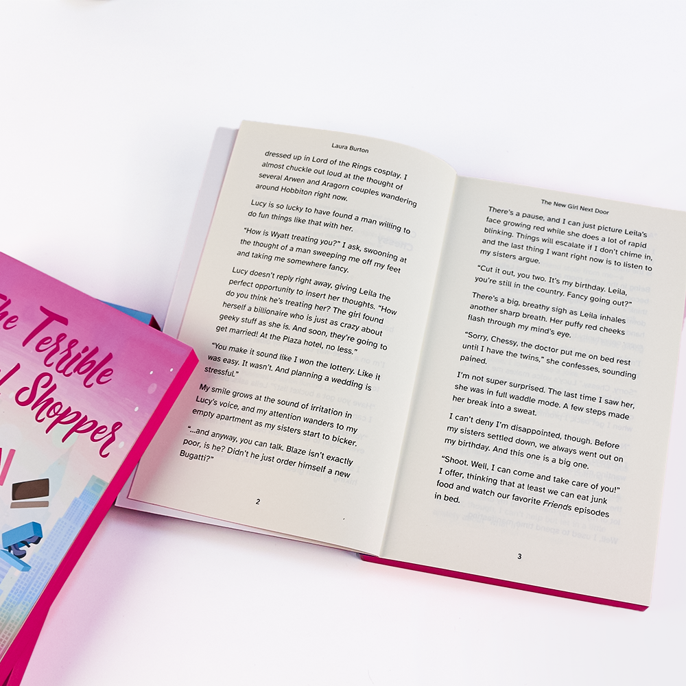 Custom Book Manufacturer Custom Print Quality Special Edition Romantic Novel Books with Sprayed Edge for Authors Publishers