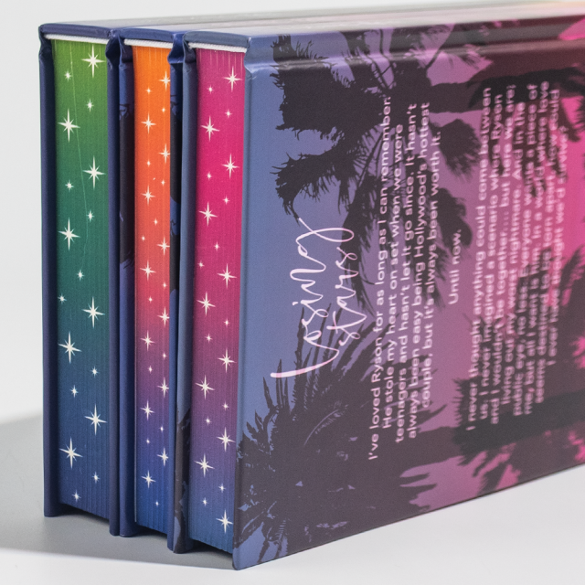 China Printing Factory Custom Book Printing Services Hardcover Books with Painted Sprayed Edge Novel Book Printing