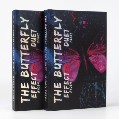 Custom Book Printing Service Painted Sprayed Edge Custom Special Edition Novel Sprayed Edge Book
