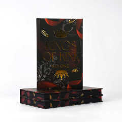 Custom Book Printing Service Painted Sprayed Edge Custom Special Edition Novel Sprayed Edge Book