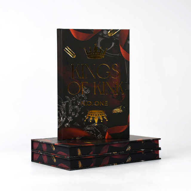 Custom Book Printing Service Painted Sprayed Edge Custom Special Edition Novel Sprayed Edge Book