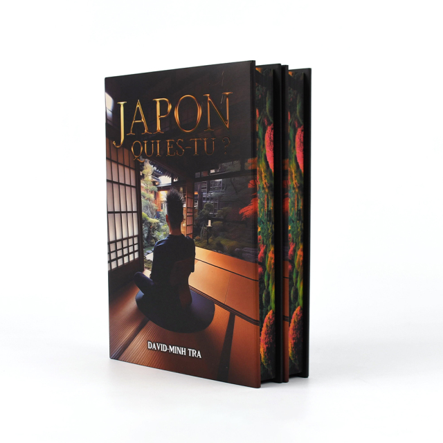 China Printer Offer Custom Book Printing Services Hardcover Books with Painted Sprayed Edge Novel Book Printing