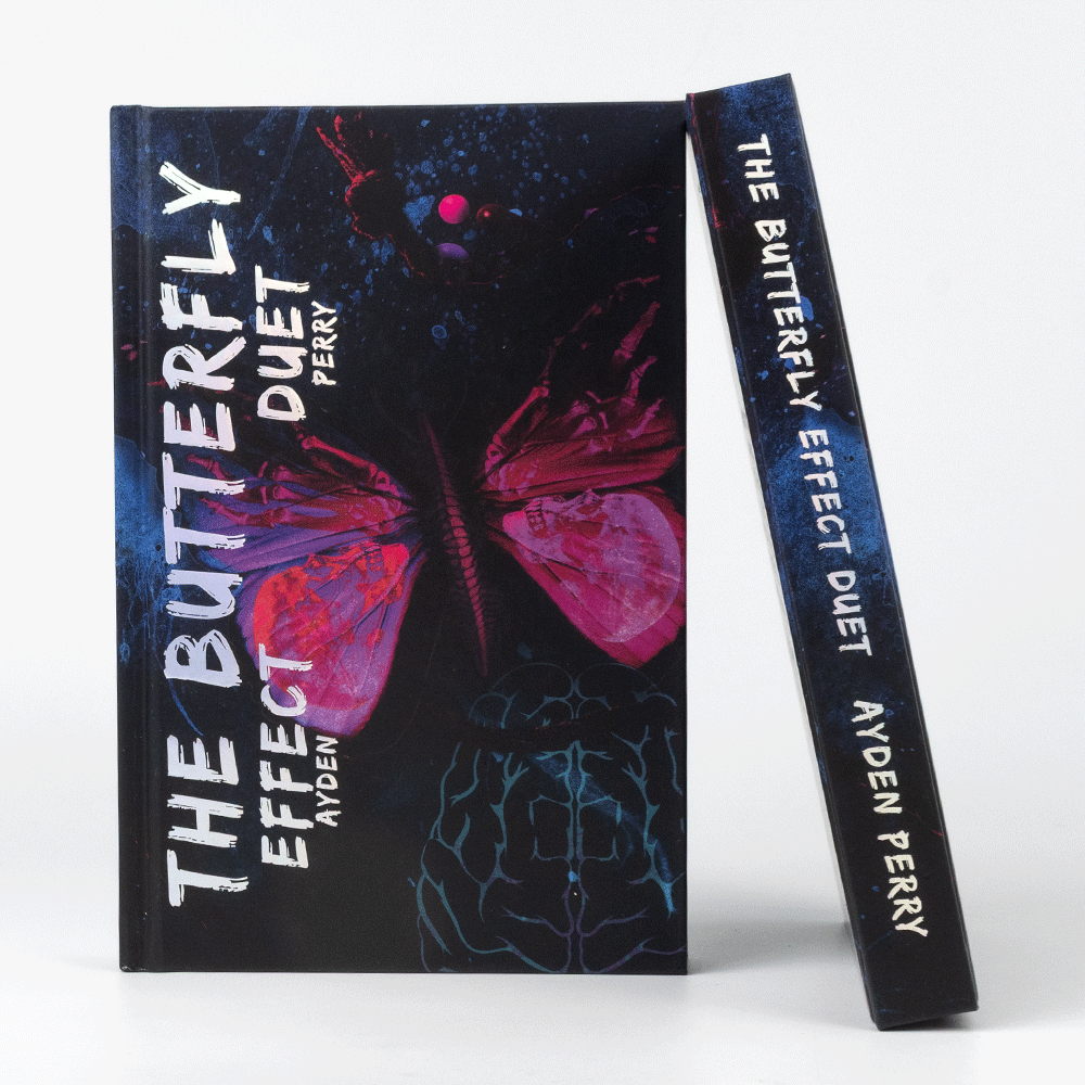 Custom Book Printing Service Painted Sprayed Edge Custom Special Edition Novel Sprayed Edge Book