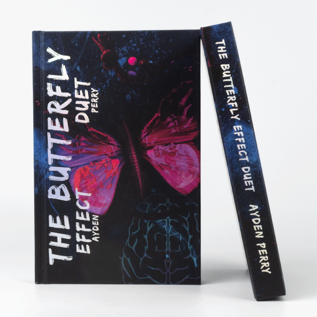 Custom Book Printing Service Painted Sprayed Edge Custom Special Edition Novel Sprayed Edge Book