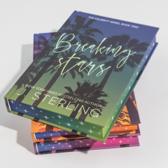 China Printing Factory Custom Book Printing Services Hardcover Books with Painted Sprayed Edge Novel Book Printing