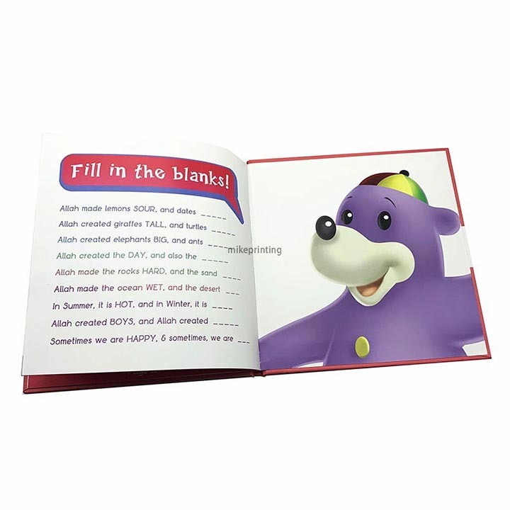 Hardcover Children Book Printing