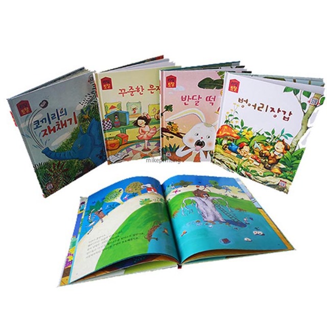 Coloring Story Children Books Custom Printing