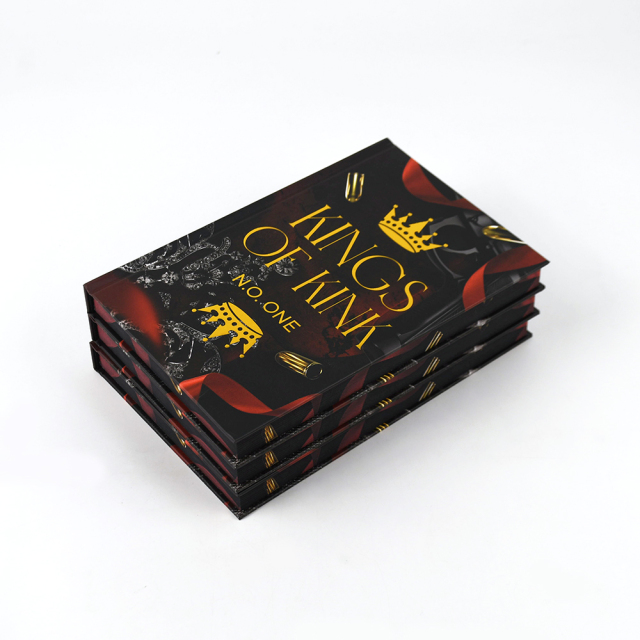 Custom Book Printing Service Painted Sprayed Edge Custom Special Edition Novel Sprayed Edge Book