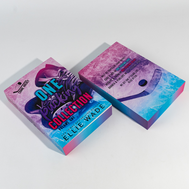 Services d'impression de livres personnalisés par un imprimeur chinois : couverture souple, tranches peintes.