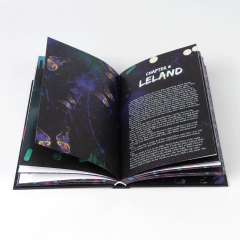 Custom Book Printing Service Painted Sprayed Edge Custom Special Edition Novel Sprayed Edge Book