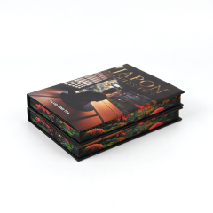 China Printer Offer Custom Book Printing Services Hardcover Books with Painted Sprayed Edge Novel Book Printing