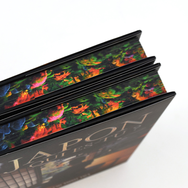 China Printer Offer Custom Book Printing Services Hardcover Books with Painted Sprayed Edge Novel Book Printing