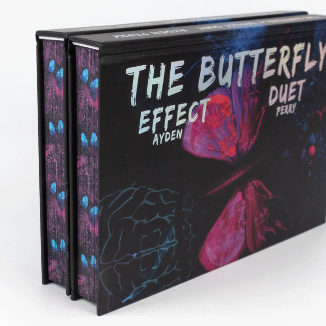 Custom Book Printing Service Painted Sprayed Edge Custom Special Edition Novel Sprayed Edge Book