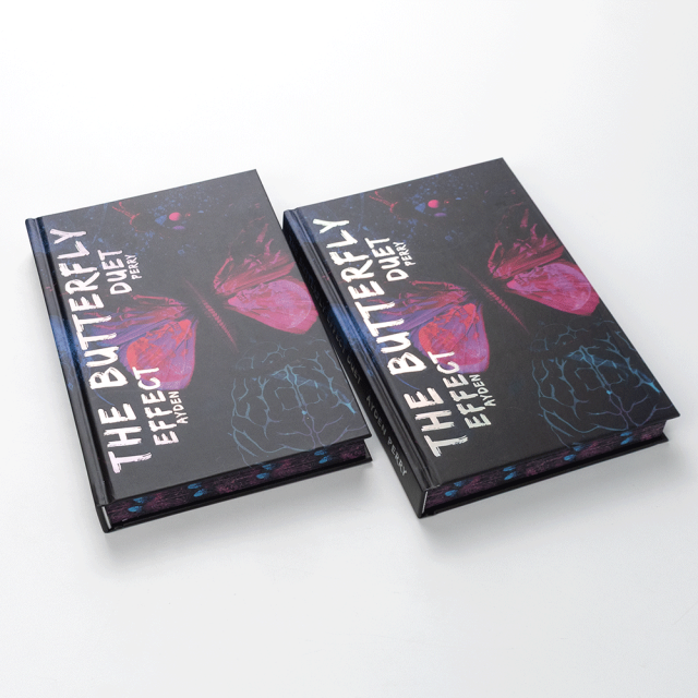 Custom Book Printing Service Painted Sprayed Edge Custom Special Edition Novel Sprayed Edge Book