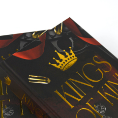 Custom Book Printing Service Painted Sprayed Edge Custom Special Edition Novel Sprayed Edge Book