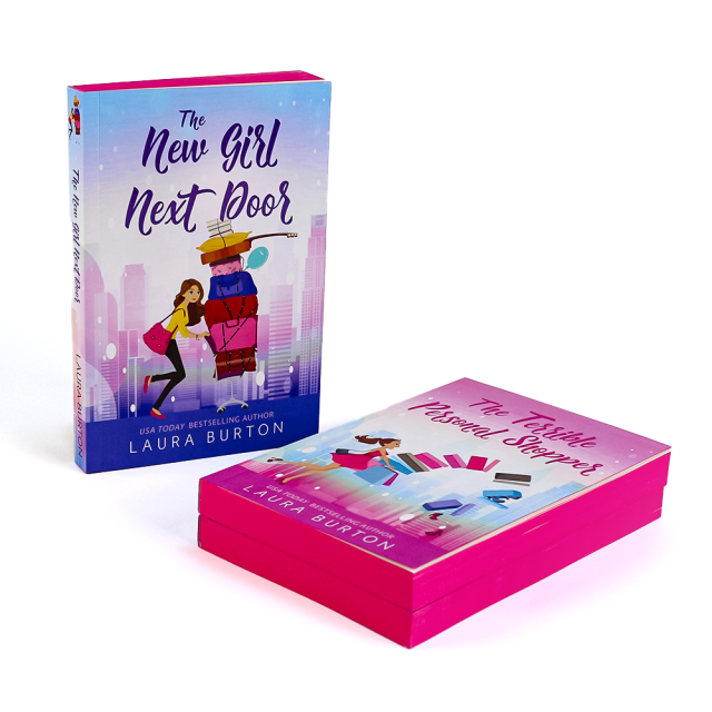 Custom Book Manufacturer Custom Print Quality Special Edition Romantic Novel Books with Sprayed Edge for Authors Publishers