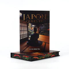 China Printer Offer Custom Book Printing Services Hardcover Books with Painted Sprayed Edge Novel Book Printing
