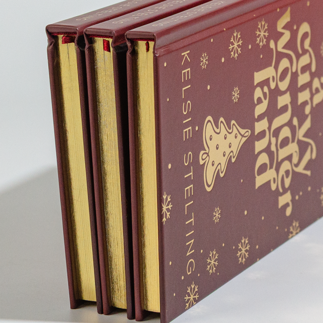 Book Printing Service Sprayed Book Edges Custom Special Edition Novel Hardcover Custom Book