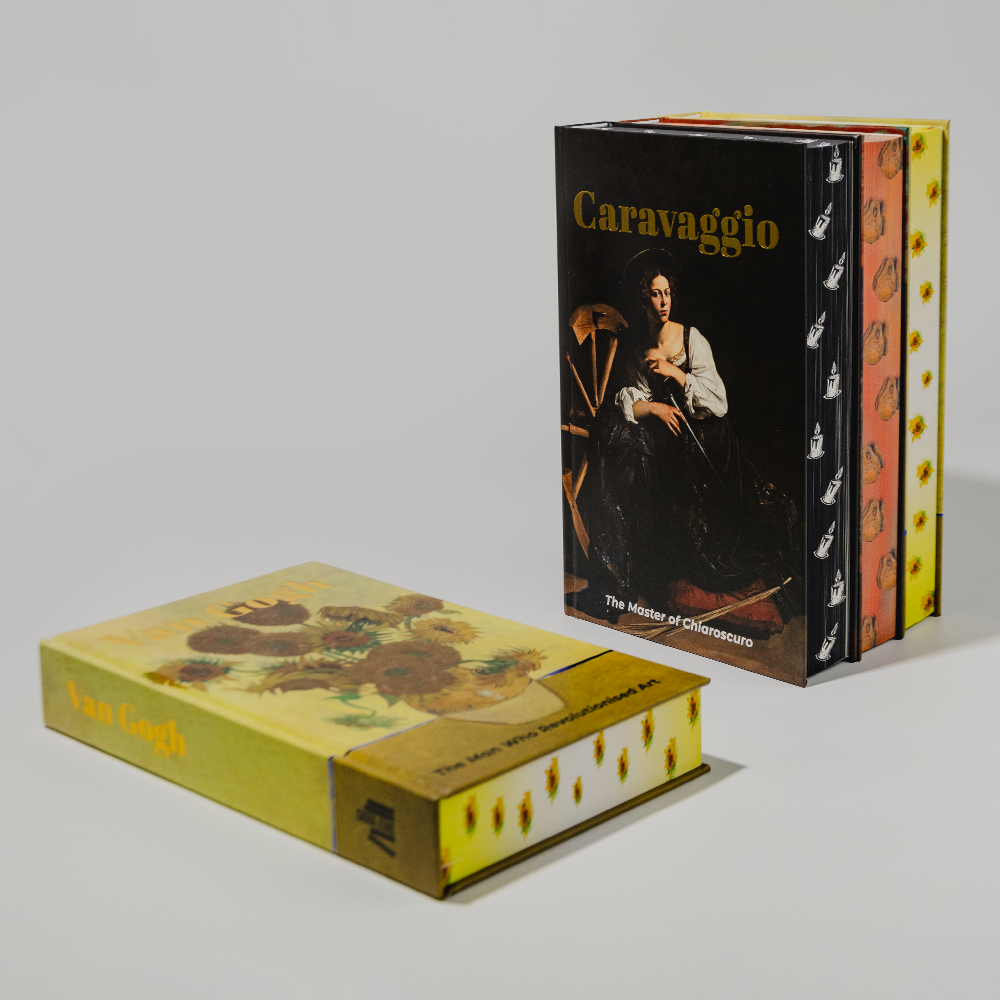 Precious Gold Sprayed Edge Hardcover Book Color Printing Hardcover Novel Book Custom Printing