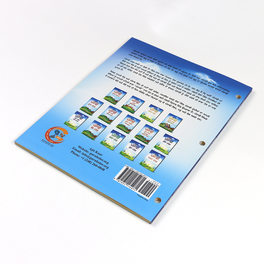Custom Book Printing Service Soft Cover Fancy Art Surface Children Book Easy English Story Book for Kids