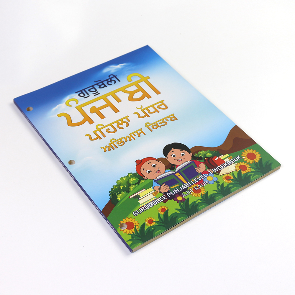 Custom Book Printing Service Soft Cover Fancy Art Surface Children Book Easy English Story Book for Kids