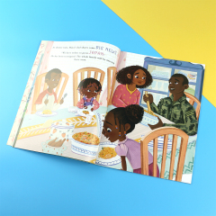 Service d'impression de livres pour enfants en anglais, couverture souple et couleurs complètes