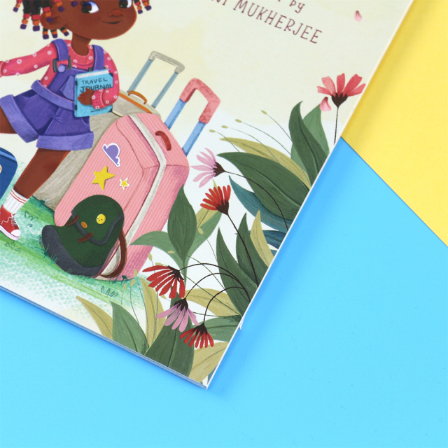 Service d'impression de livres pour enfants en anglais, couverture souple et couleurs complètes