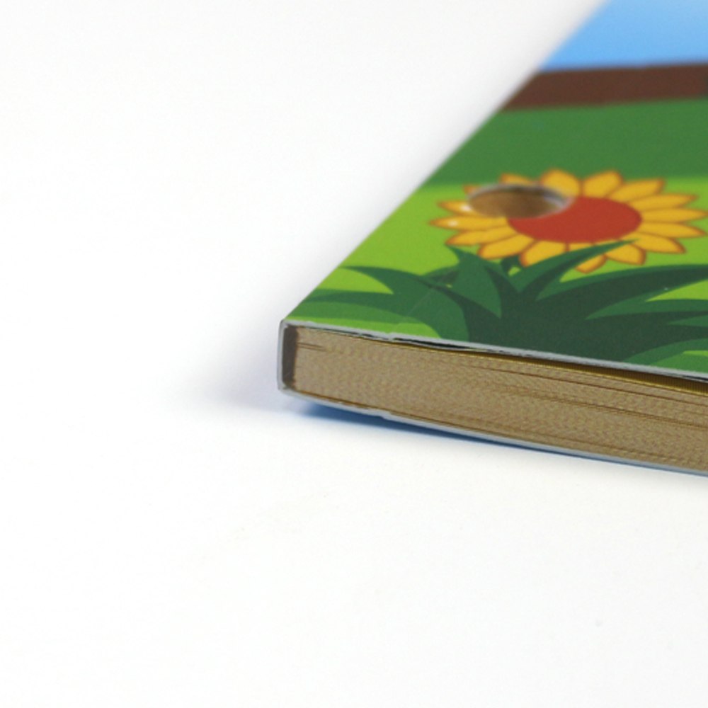 Custom Book Printing Service Soft Cover Fancy Art Surface Children Book Easy English Story Book for Kids