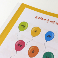 Custom Book Printing Service Soft Cover Fancy Art Surface Children Book Easy English Story Book for Kids
