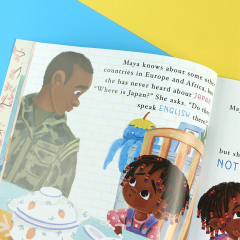 Service d'impression de livres pour enfants en anglais, couverture souple et couleurs complètes