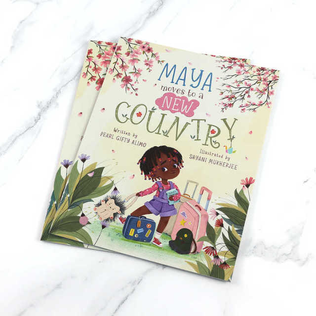 Service d'impression de livres pour enfants en anglais, couverture souple et couleurs complètes
