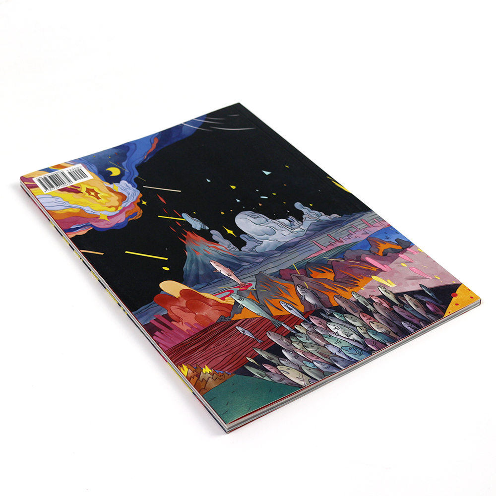 High Quality Customized Softcover Comic/Mango Book Printing in Full Coloring