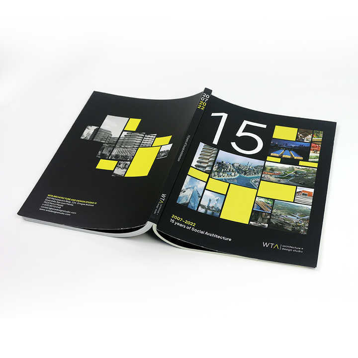Catalogue de produits, magazine, livre, impression offset haute qualité, pelliculage, imprimante pour magazines, papier et carton, 5 à 7 jours