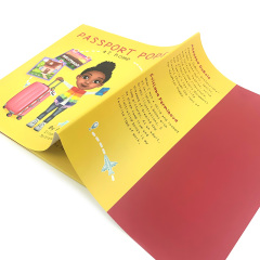 Custom Full Color Sewing Bound Offset Printed Film Laminated Custom Logo Kids Books Printing Services Hardcover Board Book