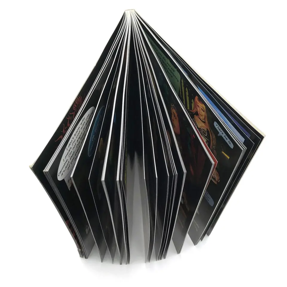 Professional Book Printing Soft Cover Customizable Book Printing Service Soft Cover Books