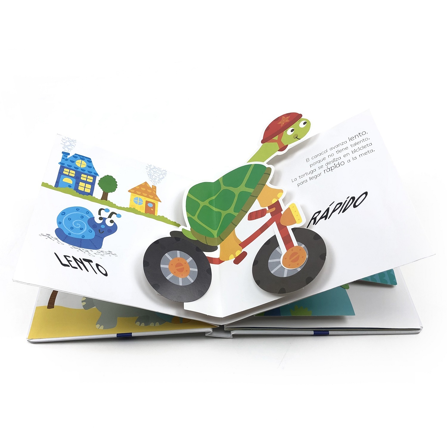Hot Popular Kids Card Board Book Paper Kraft 3D Children Kids Books Child Hardcover for Children Bedtime Book Printing