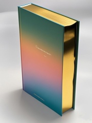 Paperback Book Manufacturer Custom Print Sprayed Edges and Patterned Edge Hardcover Book Printing