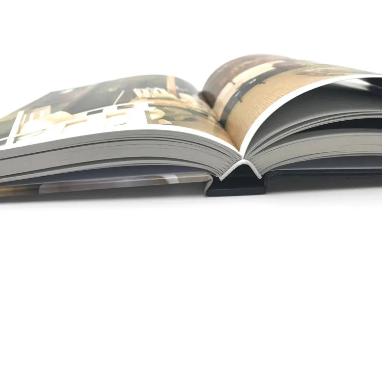 Livres de table basse de haute qualité, livres décoratifs, livres de luxe, impression flexographique en gros personnalisable, couverture rigide