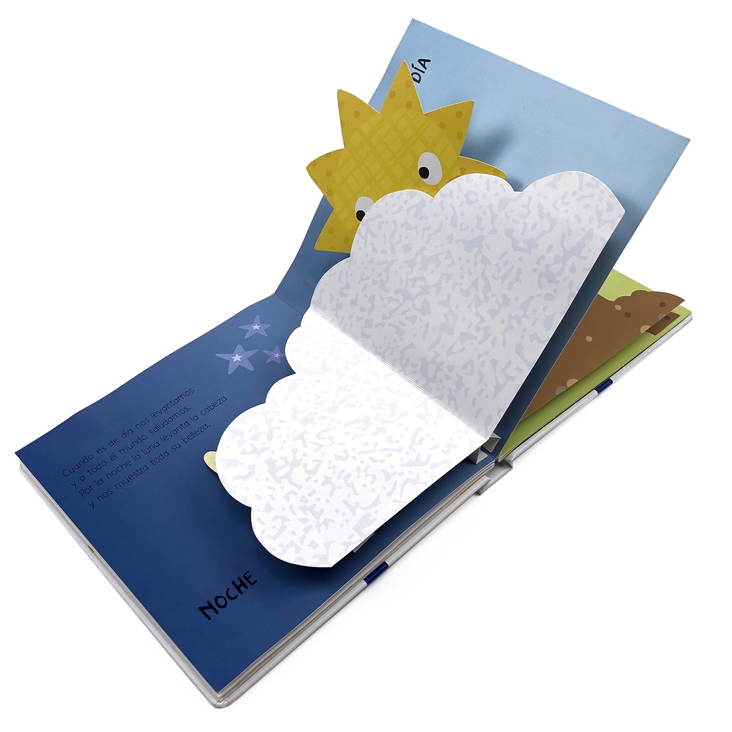 Hot Popular Kids Card Board Book Paper Kraft 3D Children Kids Books Child Hardcover for Children Bedtime Book Printing