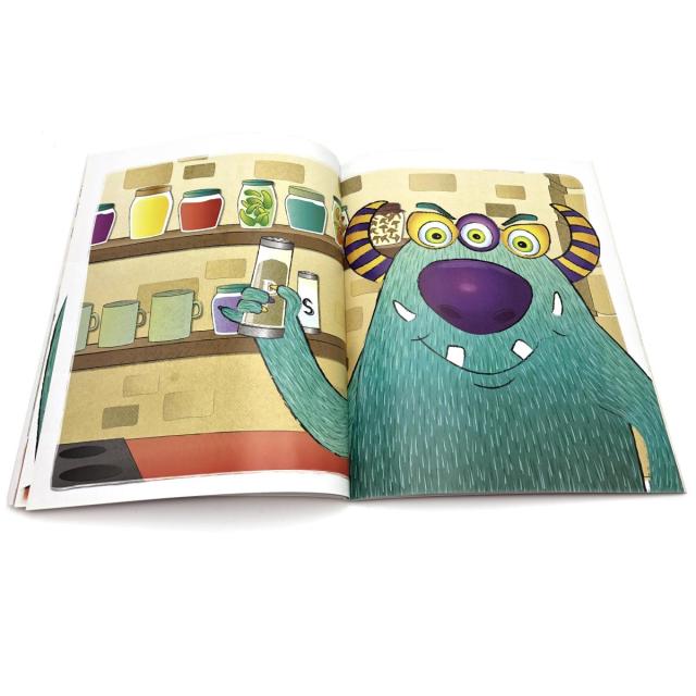 Professional Custom Story Comic Book Children Book Printing Service Soft Cover Paperback Print
