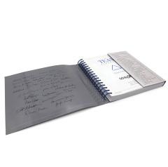 Carnets à spirale personnalisés, carnets plastifiés, service d'impression d'agendas, couverture souple, pochette personnalisée