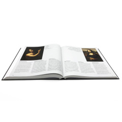 Impression de livres d'art haut de gamme pour livres de peinture haute résolution et monographies d'artistes, avec reliure cousue et papier d'art de qualité supérieure.