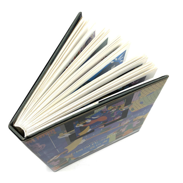 Livre de luxe personnalisé à couverture rigide avec papier couché et pelliculage brillant personnalisé pour la décoration intérieure (photographie).